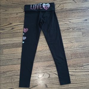 VS yoga pants size SP short.